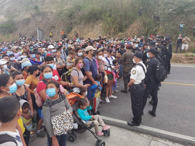 caravana migrante nueve mil migrantes avanzan a M xico El Sol de