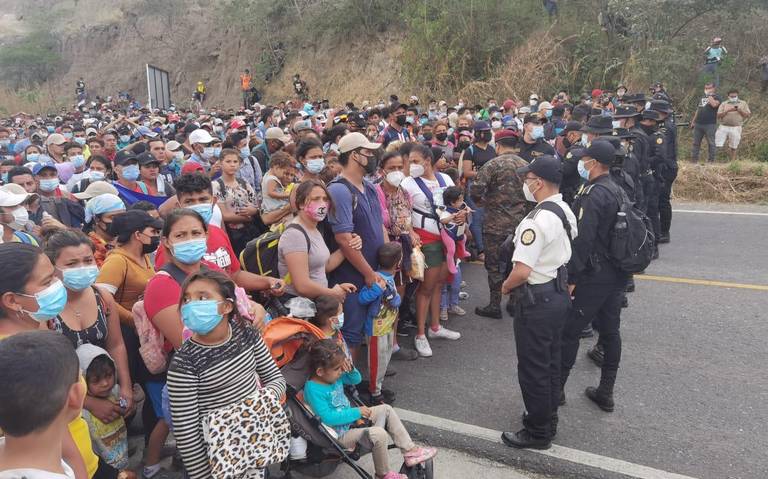 Caravana migrante Honduras Cifra hist rica 9 mil migrantes se