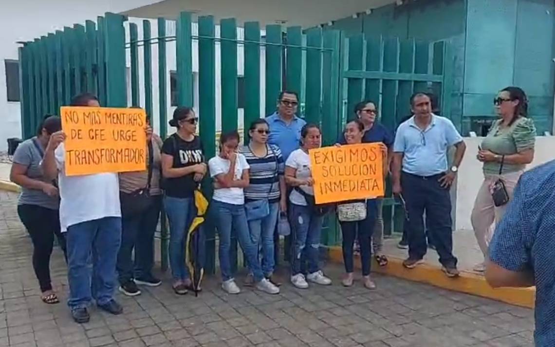 Denuncian A Cfe En Tapachula Por Constantes Apagones En Fraccionamiento Buenos Aires Diario 1775