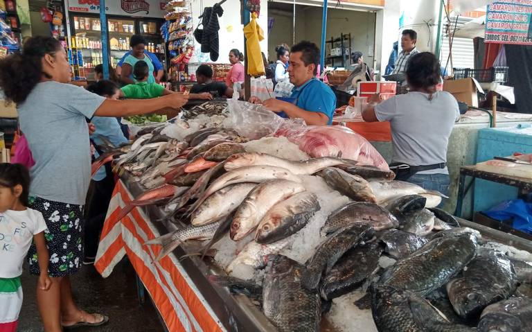 Sin repuntar ventas de pescados y mariscos en mercados públicos de  Tapachula - Diario del Sur | Noticias Locales, Policiacas, sobre México,  Chiapas y el Mundo