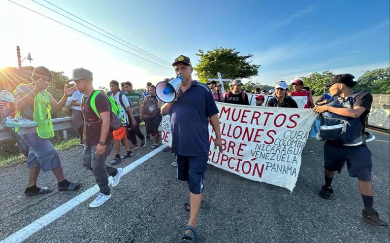 Caravana Migrante se fortalece conforme avanza por la Costera