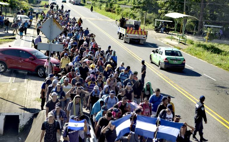 Ingresa sexta caravana a territorio Chiapaneco Diario del Sur