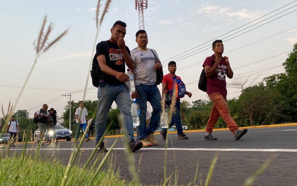 Caravana de Honduras Tapachula frontera de M xico migrantes en