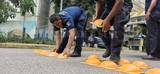 Habitantes de la colonia Villa de las Flores, habían solicitado infinidad de ocasiones boyas reductoras de velocidad/Foto: Miguel Rojas | Diario del Sur