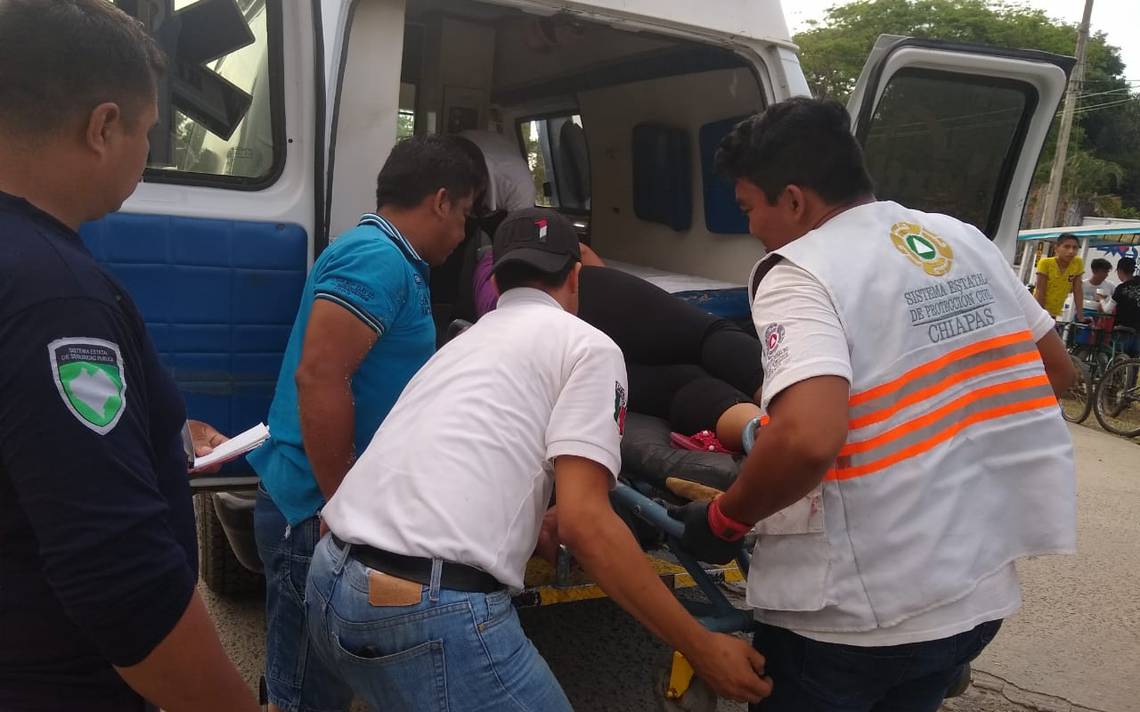 Mujer embarazada termina con lesiones tras accidente de motocicleta ...